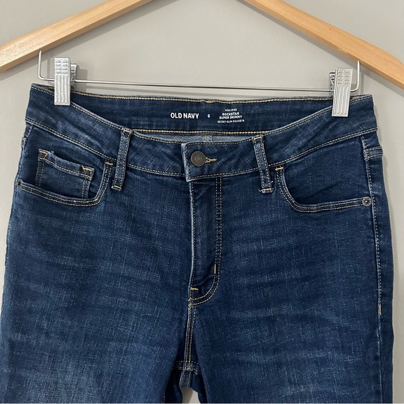 Old Navy High Waisted Rockstar Super Skinny Jean - Picture 3 of 8